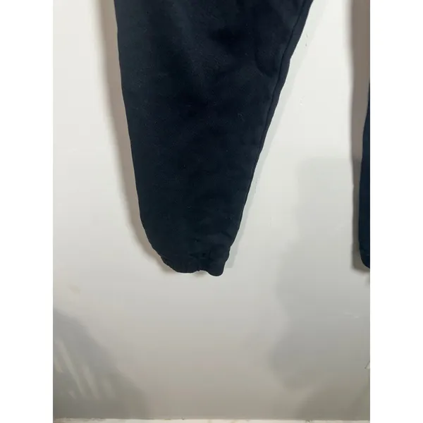 Joah Brown Oversized Jogger‎ Pant Washed Black French Terry S/M 4-6 Relaxed Fit - Image 3