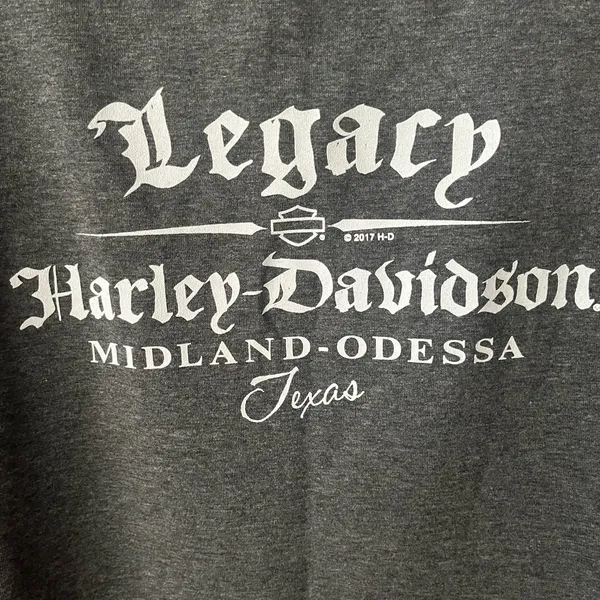 Harley-Davidson Women’s Long Sleeve Graphic Tee 2017 Biker/Motorcycle L /Unisex - Image 5