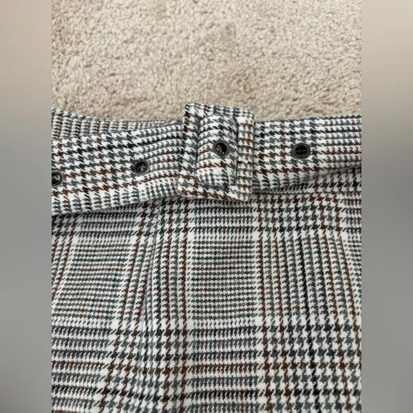 Sadie & sage plaid skort Brown Size M - Image 5
