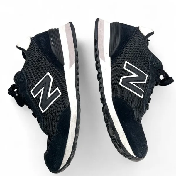New Balance Women's 6.5 515 Black Suede Sneakers Runners Tennis Shoe - Image 3