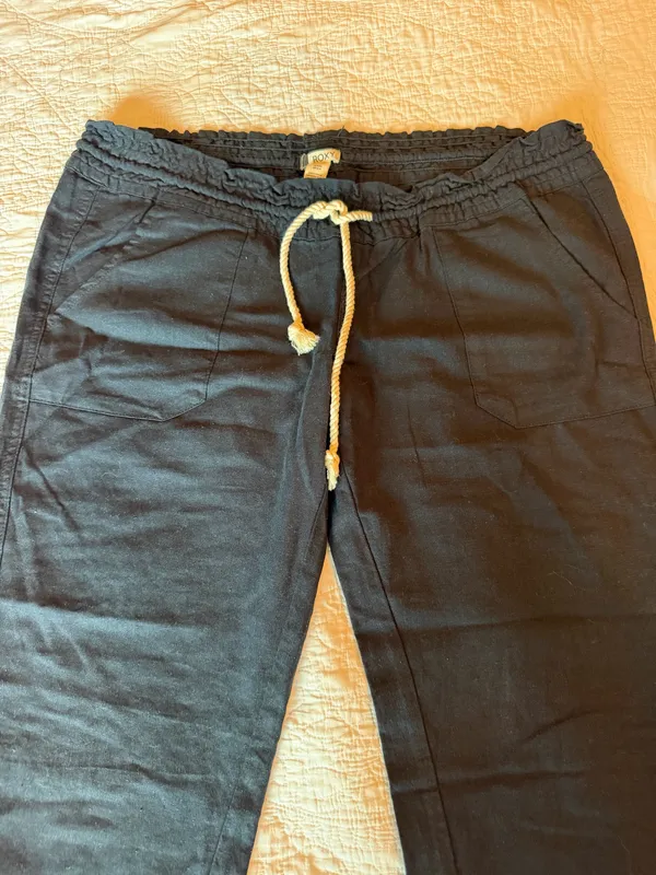 Roxy Linen Beach Pants - Image 2