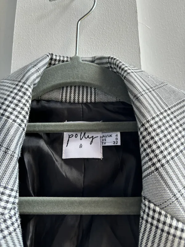 Princess Polly Cloe Fanti Blazer Grey - Image 6