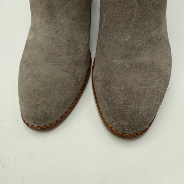 Coach Dani Bootie Western Heather Grey‎ Suede Ankle Boots 7.5B - Image 3