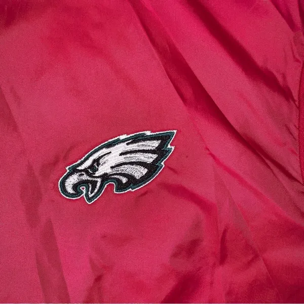 Nike Golf 1/4 Zip NFL Philadelphia Eagles Women’s Size Medium Pink/White/Green - Image 7