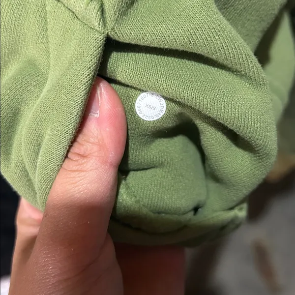 99. Lululemon Scuba Oversized Half-Zip Hoodie Wasabi - Image 4