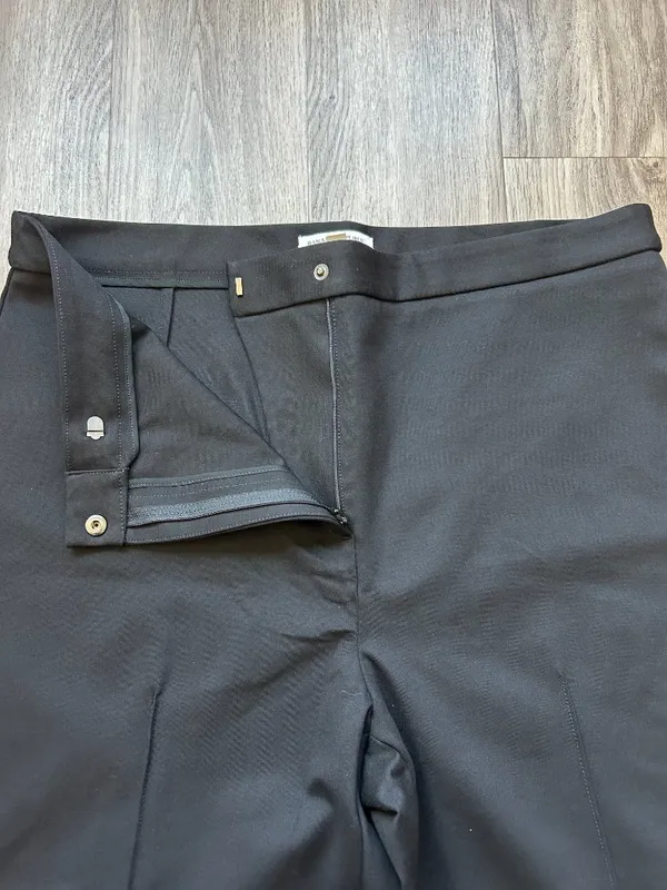 Banana Republic Flare Everywhere Pointe Stretch Trouser Pants in Black XL - Image 5