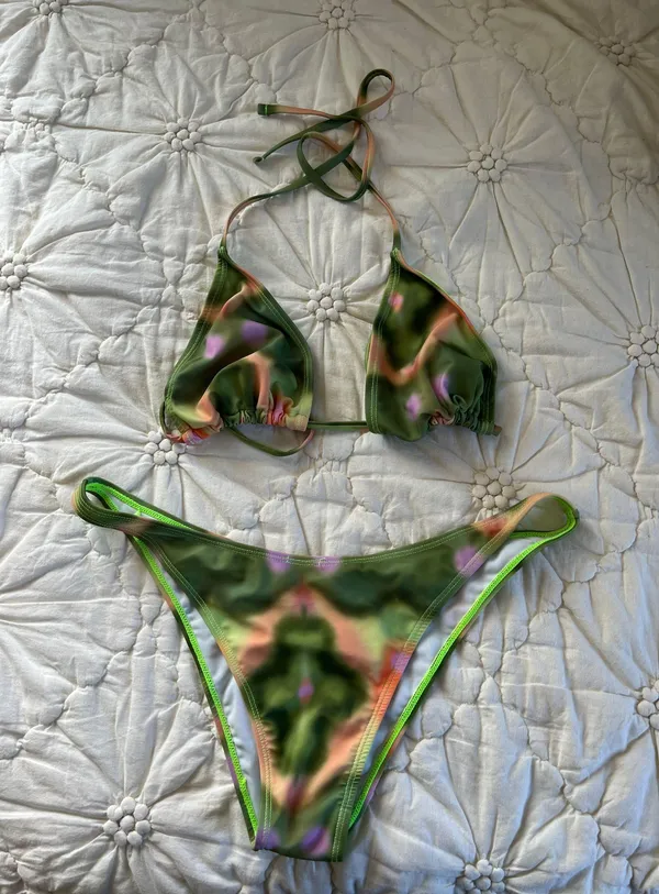 Bikini Set Green Size M - Image 3