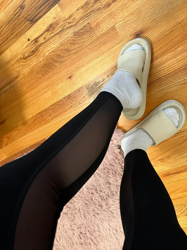 Nike black mesh leggings - Image 2