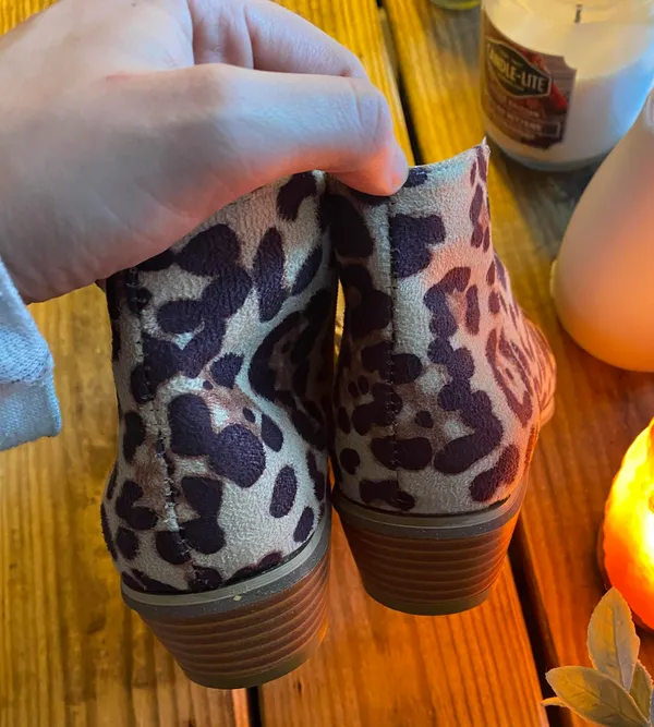 Never Worn Cheetah Booties Multi Size 7.5 - Image 3