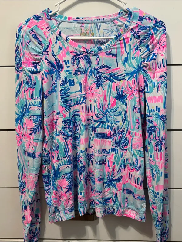 Lilly Pulitzer Luxletic Long Sleeve - Image 3