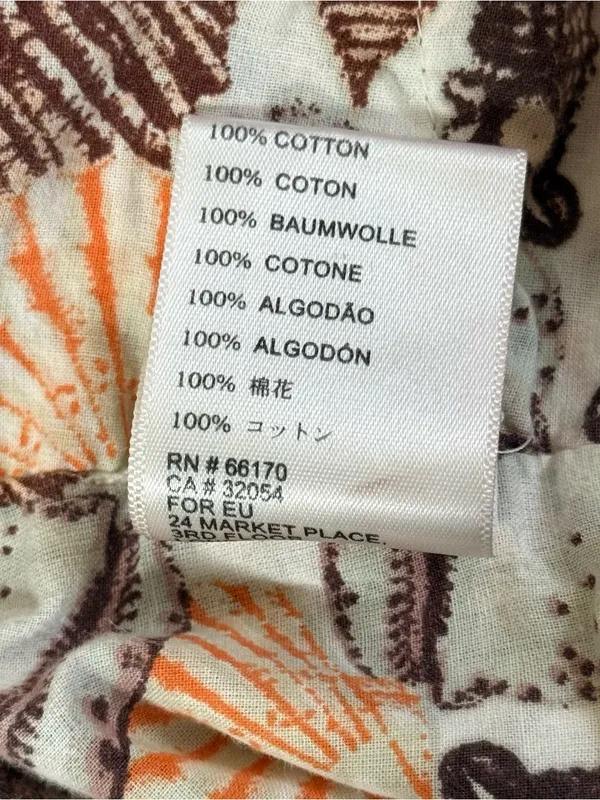 Urban Outfitters Seashell Micro Crop Top Cinched Size Small Beach Vacation - Image 7
