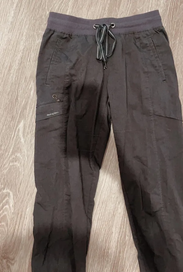 Grey scrub pants Size XS - Image 2