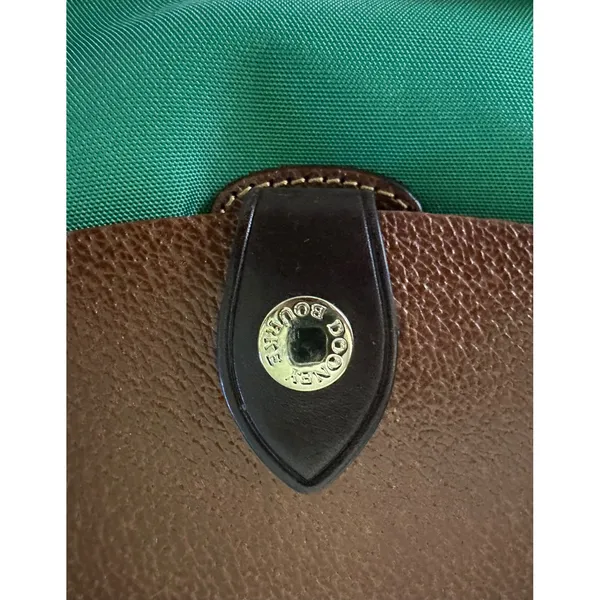 Dooney & Bourke Alto Small Nylon/Leather Crossbody Saddle‎ Crossbody Purse Bag - Image 3