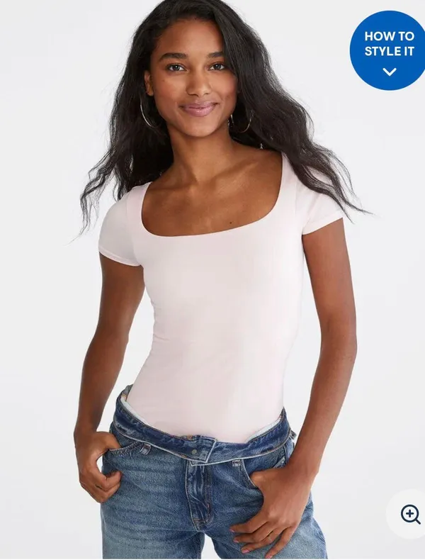 Aeropostale Seriously Soft Sculpt Tee - Image 2