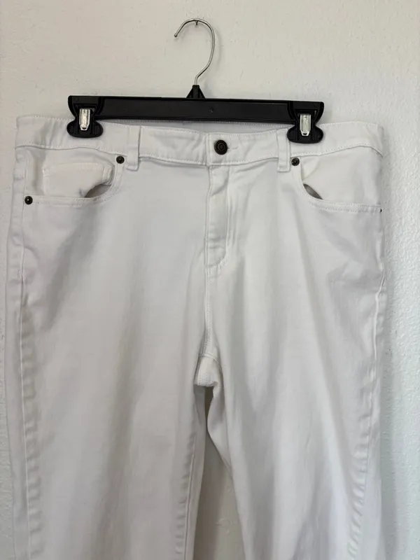 MK Michael Kors White Jeans - Image 3