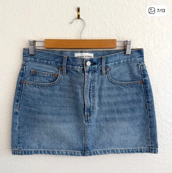 Aritzia Jean Skirt Denim Forum The '90s - Image 4
