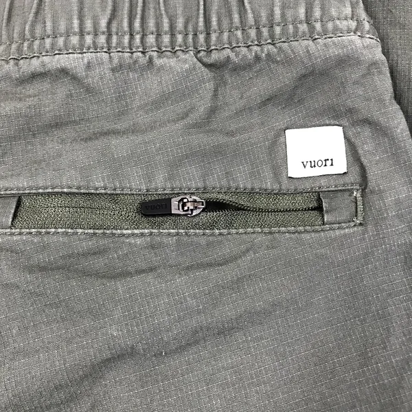 VUORI Ripstop DuraTerra Pant Women S Army Green Outdoor Hiking Travel Light EUC - Image 12