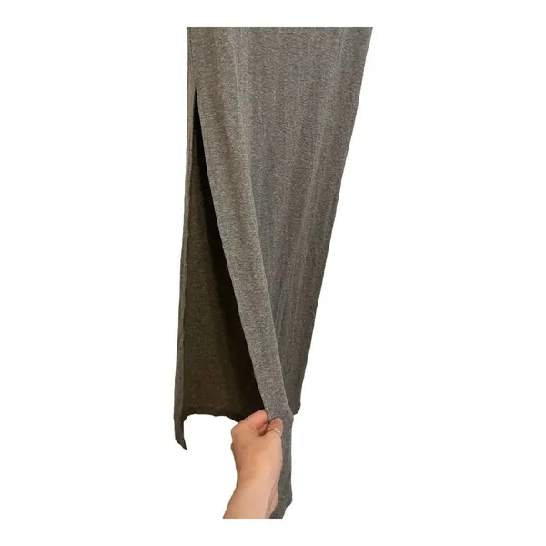 NWT Forever 21 Gray Elastic Waistband Maxi Skirt Size XS - Image 5