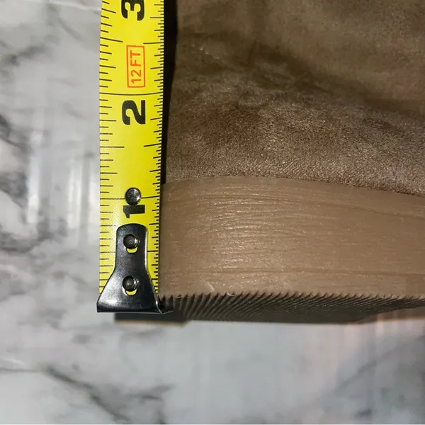 Windsor Faux Suede Tan Boots - Image 6