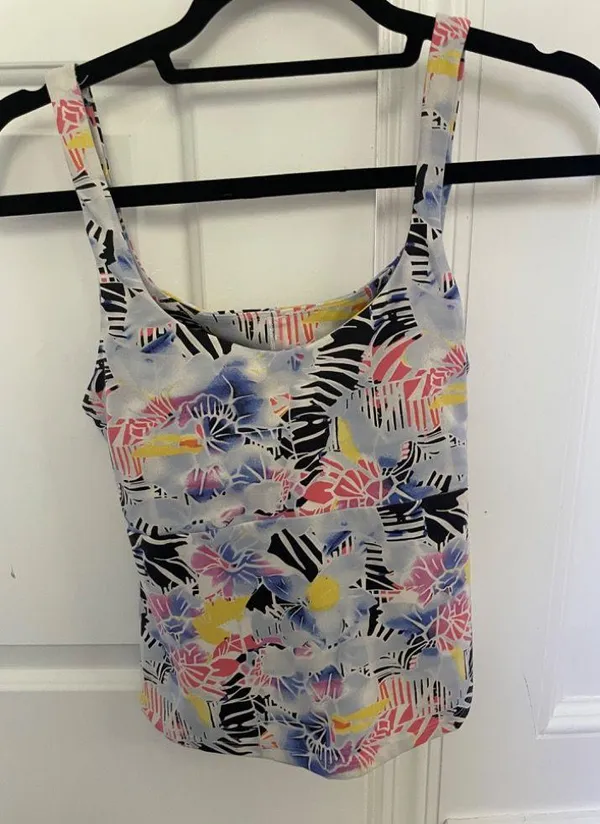 New With Tag Free People Movement Printed Crop Tank Size M! - Image 5
