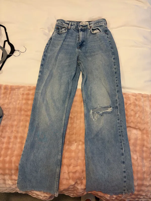 ZARA Wide-Leg Jeans High-Rise - Image 3