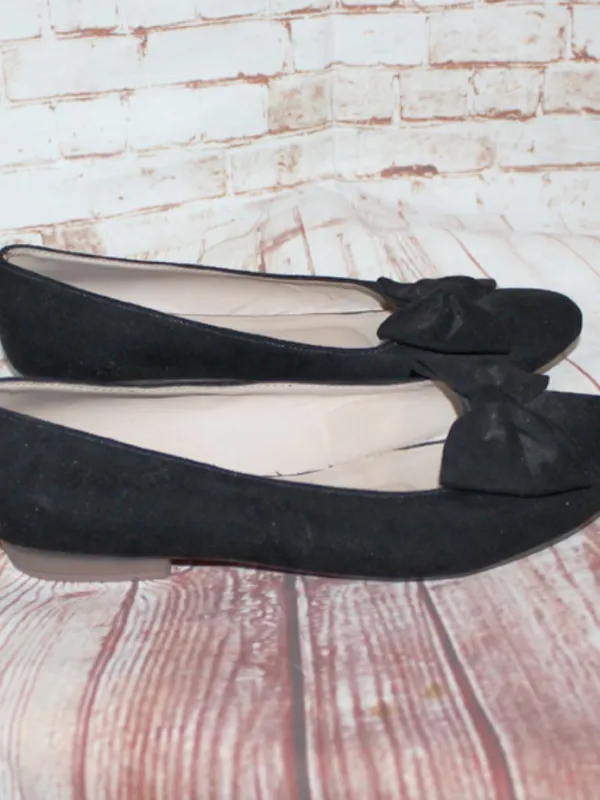 Sared exclusivo Black Slip On Loafer Women's Size 7.5 / 8 - Image 4