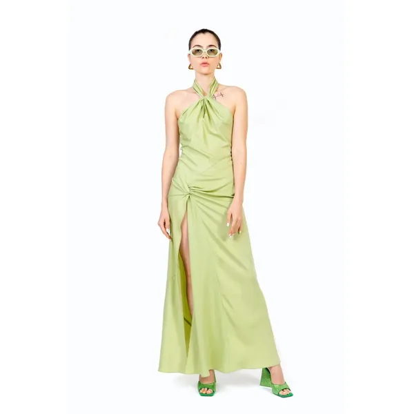 Ronny Kobo Selina Dress in Sage Large New Womens Long Maxi Dress - Image 11