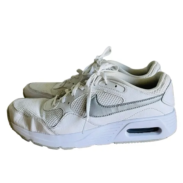 Nike Air Max SC White Metallic Platinum Sneakers - Image 3