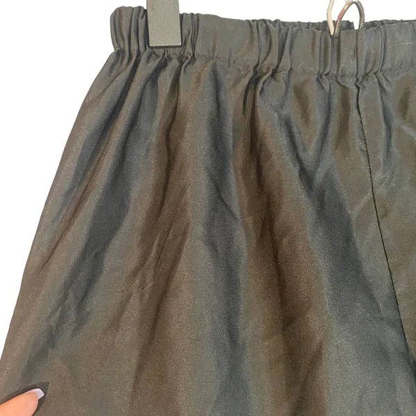 Kirra Black Scalloped Lace Trim Lightweight Casual Shorts Women Sz XS - Image 6