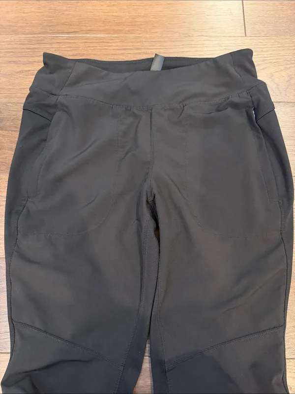 INA VINA Black Athletic Leggings Performance Pants Paneled Size Small - C61-125 - Image 5