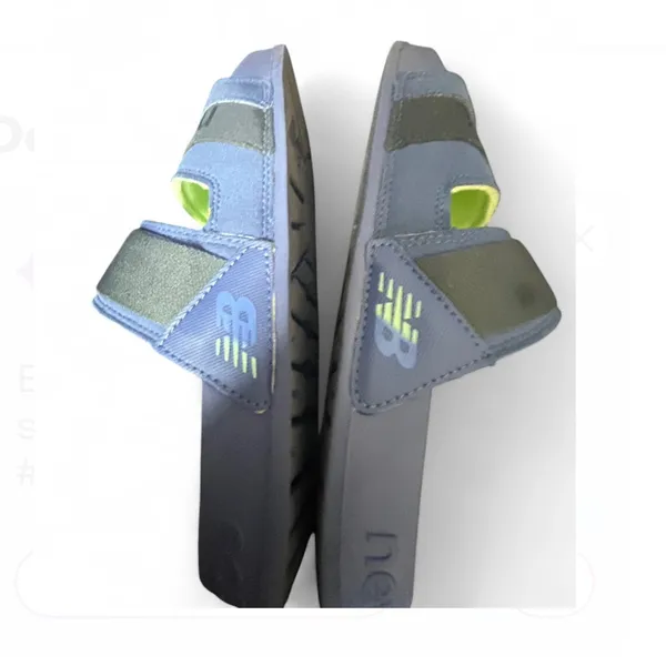 New Balance Anthropologie Navy Slide Sandals size 8 - Image 6