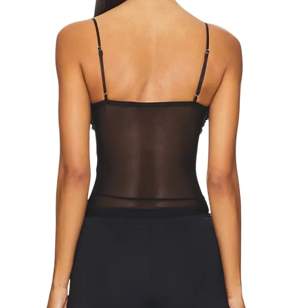 MORE TO COME Carmine Cami Top in Black, Size S - Image 3