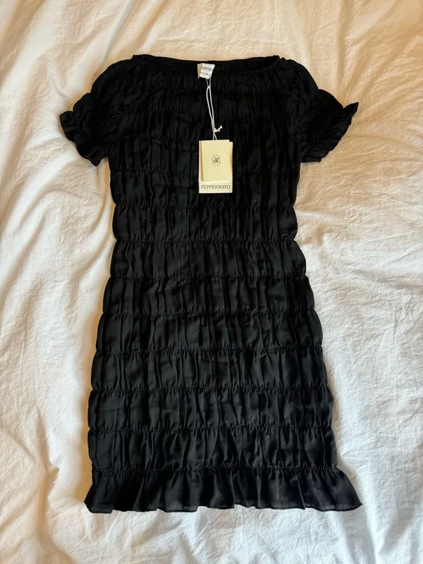 Peppermayo Mini Dress Black - Image 5