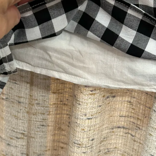 Urban Outfitters Tie Front Gingham Romper  - Image 4