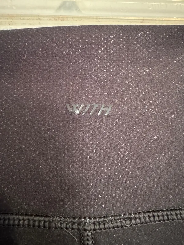 Peloton X WITH Black High-Waist 7/8 Leggings - Image 4