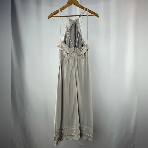 NWT Elliatt Elation Ruffle Dress in‎ Taupe Size Small - Image 8