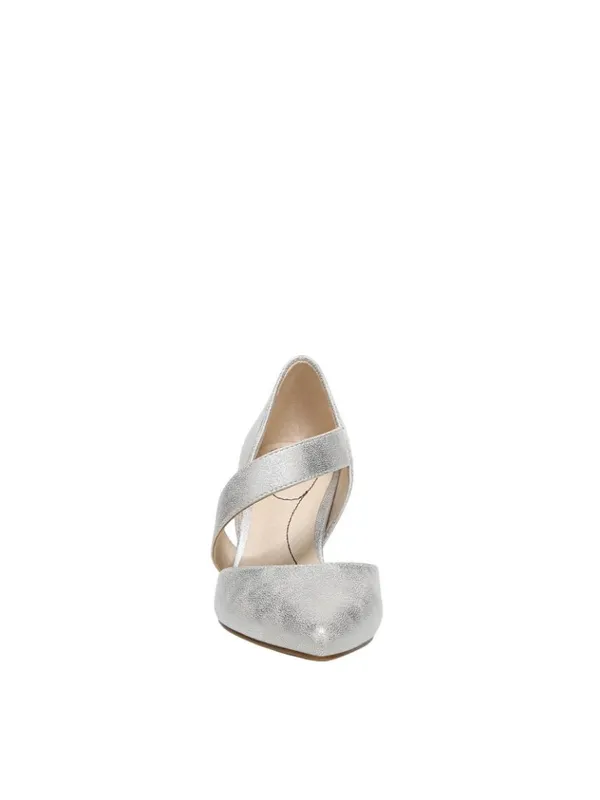 NWT Lifestride Womens Suki Pump Cross Strap E9896S5 Silver Gray 8.5W - Image 2