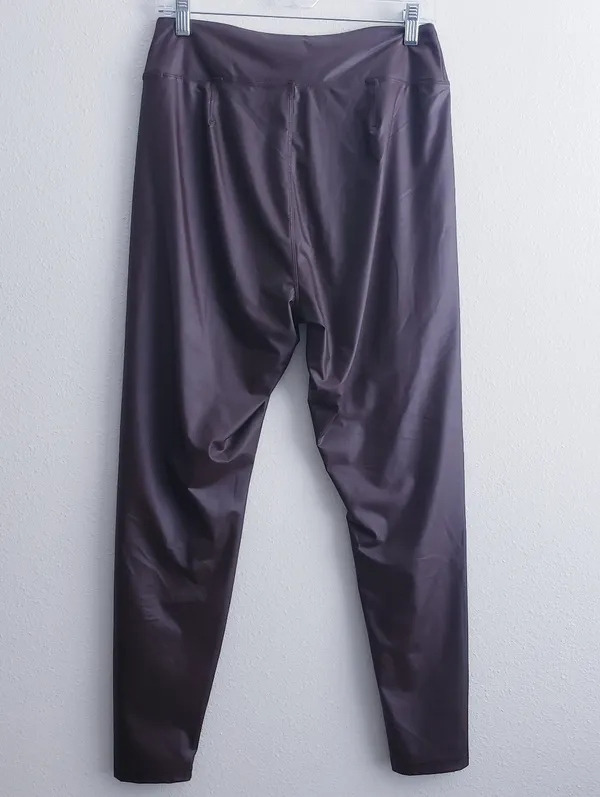 Offline By Aerie Goals Gloss High Waisted Pleather Leggings - Image 6