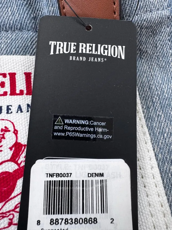 NWT True Religion Denim Mini Tote Bag Y2K Crossbody Bag Blue - Image 15