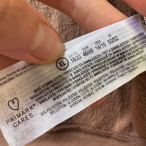 Primark Brown Original Sportswear Oversized Hoodie - Image 6