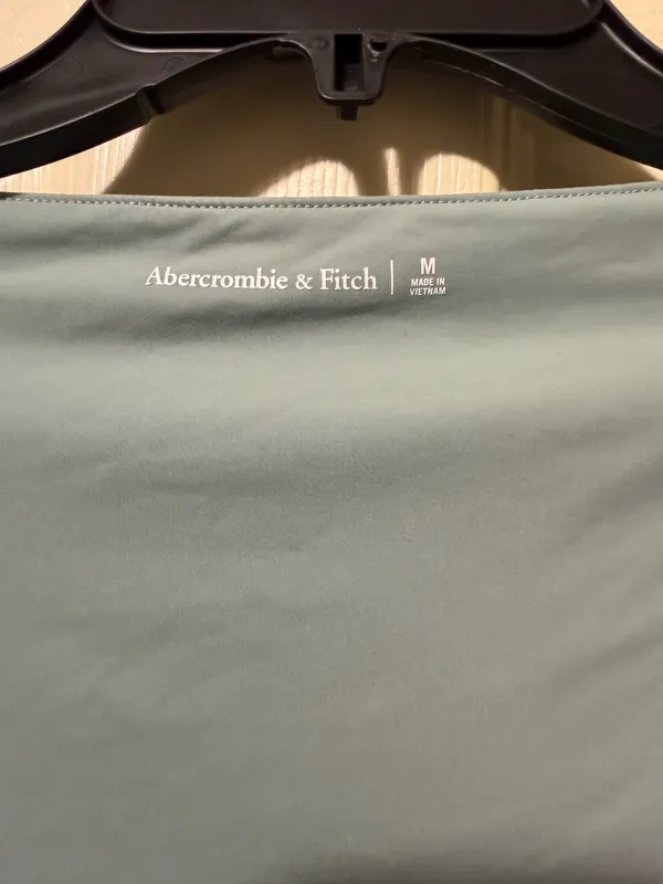 Abercrombie Top Green Square Neck - Image 2