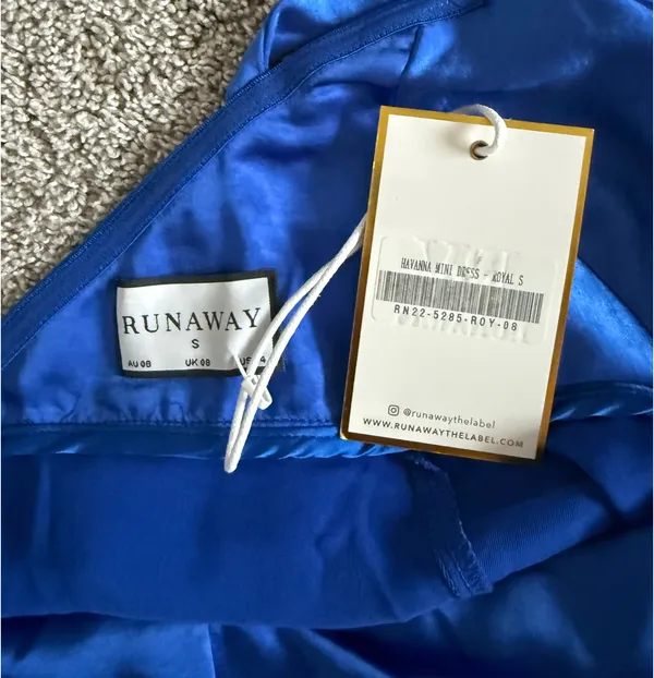Runaway The Label Blue mini dress - Image 3
