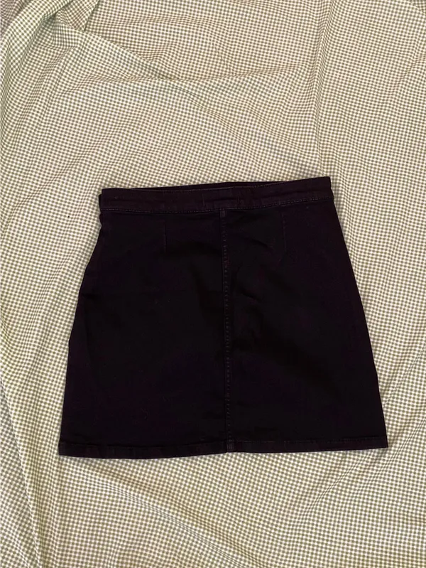 Free People Black Mini Skirt - Image 2