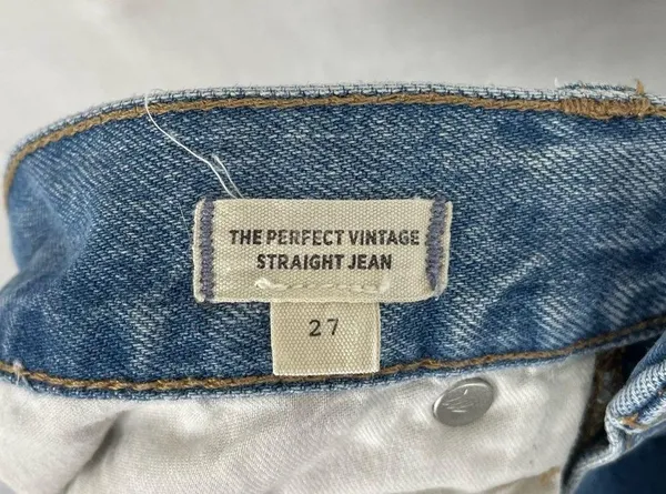 Madewell The Perfect Vintage Straight Distressed Rigid High Rise Jean - Image 8