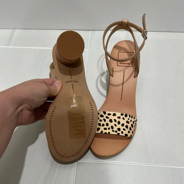 DV by Dolce Vita Jali Column Heel Sandal - Image 6