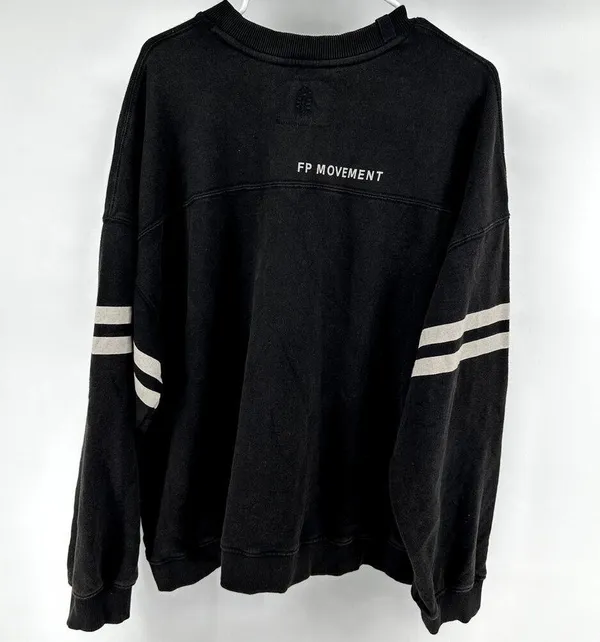 Free People All Star Buti Pullover Graphic Graphite Nordic Trail Combo L NWT - Image 8