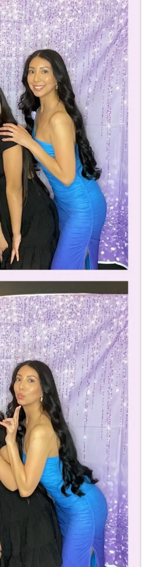Lulus Dress Maxi Blue ombré dress - Image 5