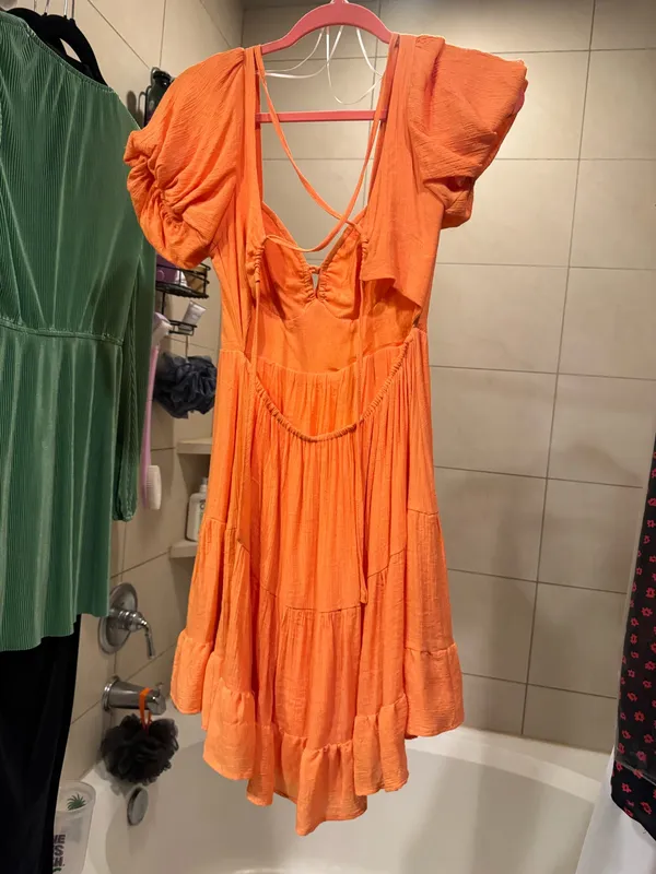 Orange Princess Polly Dress Mini - Image 2