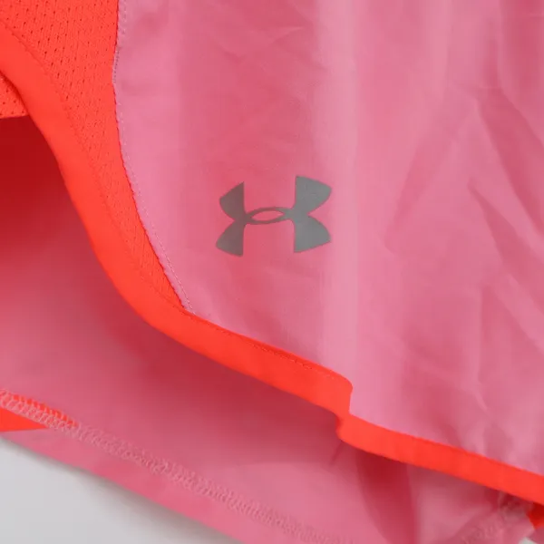 Under Armour Shorts Womens M Fly By Pink HeatGear Running Athletic Excellent - Image 2