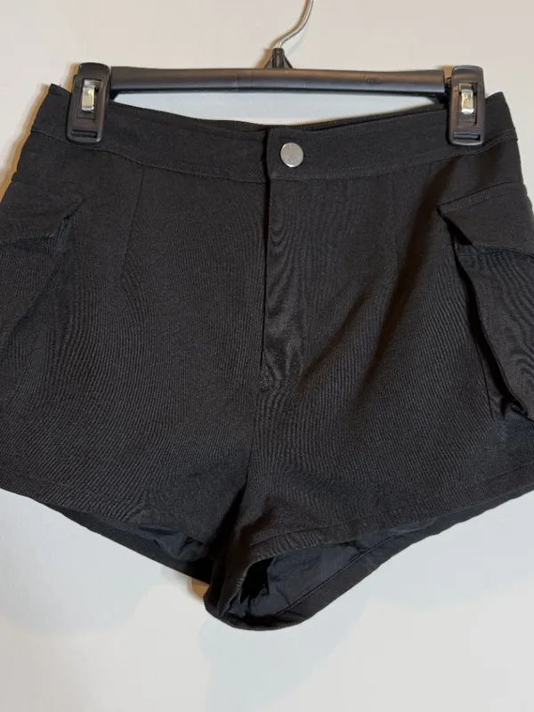 Superdown Melody Cargo Short Women's Small Black Revolve Micro Mini Going Out - Image 6
